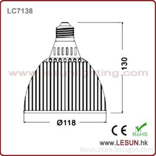 LC7138 12*1W E27 fashion design led jewelry store bulb spotlighting